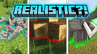 5 Freakishly REALISTIC MODS In MINECRAFT