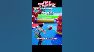 UNLOCK SANTA IN CRAZY 1V1 FFA All Guns & Rides FORTNITE MAP #shorts  #fortnitecreative