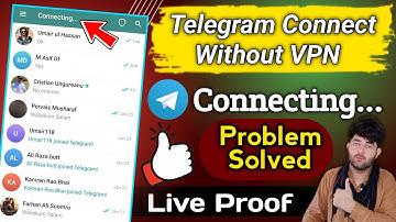 Telegram Connecting Problem | Telegram Connecting Problem Solved 100%  | Telegram Login Issue
