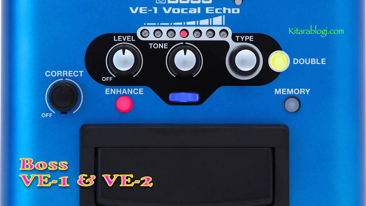 BOSS VE-1 Vocal Echo ボーカルエフェクター Roland - エフェクター