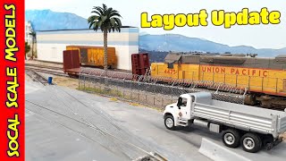 Layout Update #37 | Making more fences | and other stuff
