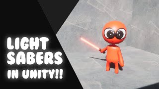 Light Sabers in UNITY!!!