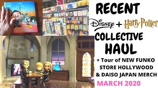 Collective Disney and Harry Potter Haul March 2020 + Tour of Daiso and Funko Hollywood