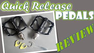 Quick Release Pedals - Testing the 
