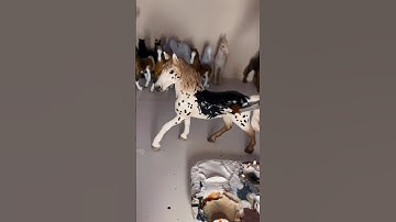 Painting one of my schleich! Do you like it🩵🩵 #schleich