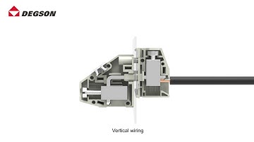 DGV10 Through-Wall terminal blocks