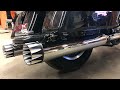 Shark Road 4" Slip-On Mufflers Unboxing, Installation and Review 4" Harley Touring Dresser Glide