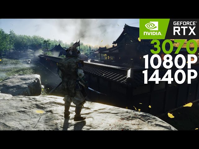 Ghost of Tsushima - Legion 5 (3070 Laptop/5800h) - 1080p, 1440p