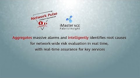 iMaster NCE FabricInsight — Network-Wide Risk Evaluation