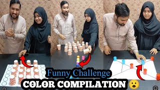 Color Matching Challenge!! | World Fun Game Competition 😉!! | Same Color Matching First Challenge 😱!