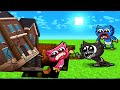 HUGGY WUGGY Trapped by SINKHOLE Disaster! (Minecraft)