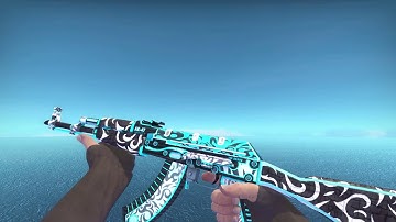 CSGO NEW AK 47 FRONTSIDE MISTY 2018 SKIN UPDATE FT