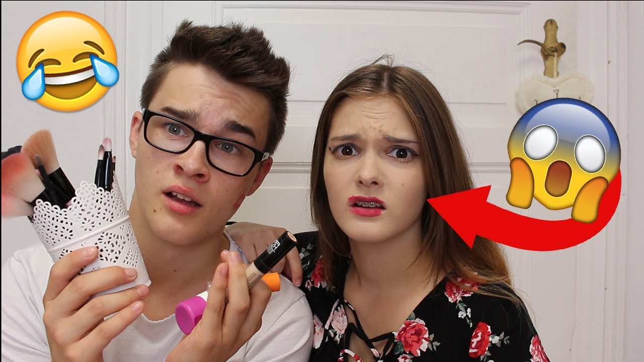 Mein FREUND schminkt mich! 💄😂 | Mond Wika ★ - YouTube Mein FREUND schminkt mich! 💄😂 | Mond Wika ★ - YouTube