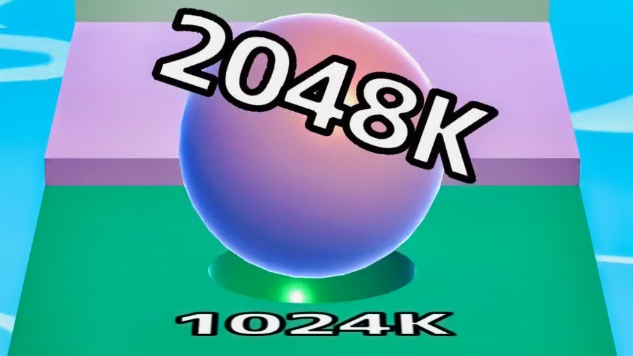 Ball Run Infinity Number Up To (128M, 256M, 512M, 1024M) ! All Levels ...