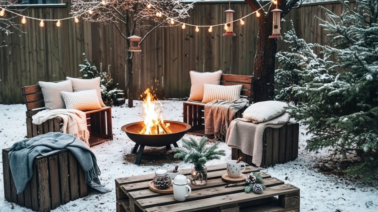 $50 Small Garden Glow-Up for Winter 2025 | Tiny Space, Big Transformation!