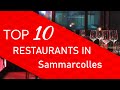 Ref:-d2fcc_3qcQ Top 10 best restaurants in sammarcolles, france