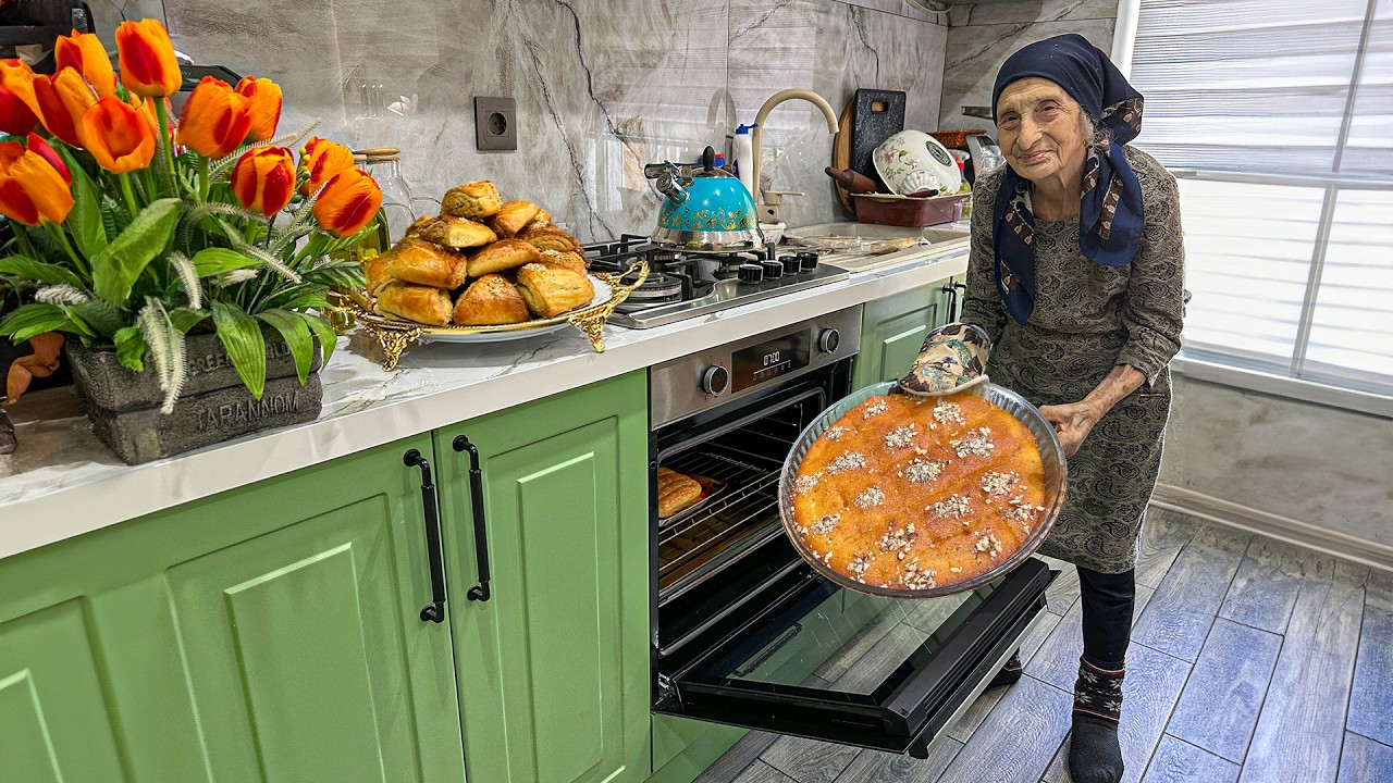 92 года мудрости в каждом кусочке | Ираванский кете и манный десерт из бабушкиной кухни