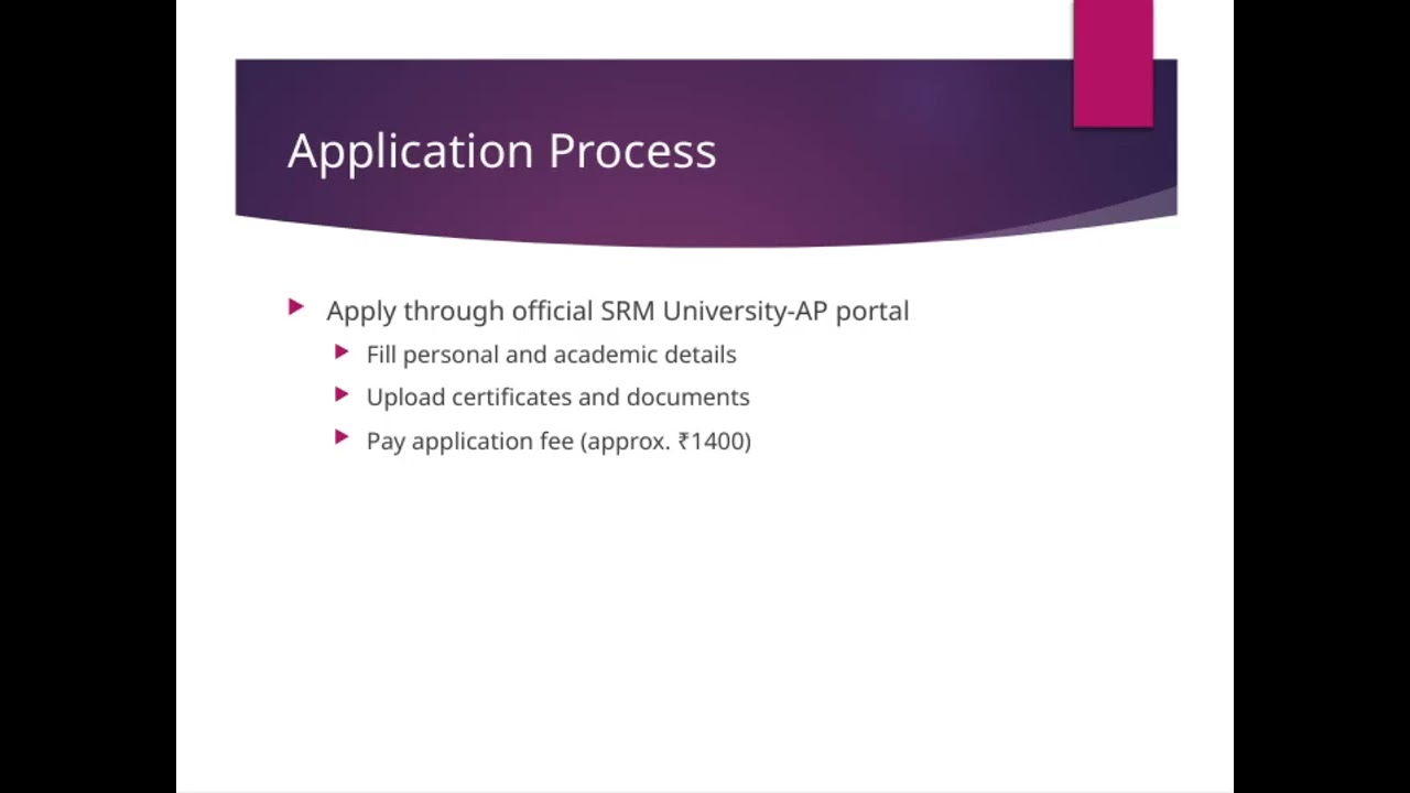 how to get PhD admission at SRM University-AP (Amaravati).