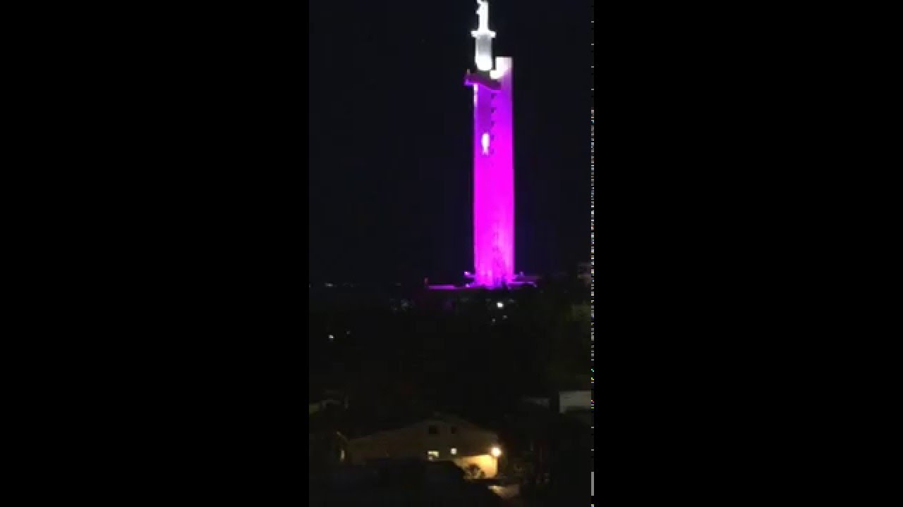 ZAHLE-Lebanon - Our lady of Zahle and Bekaa at night