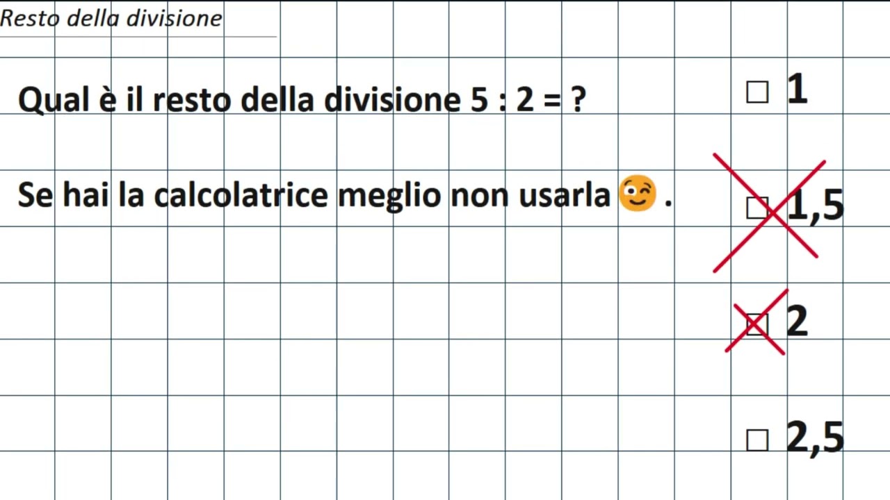 Resto della divisione