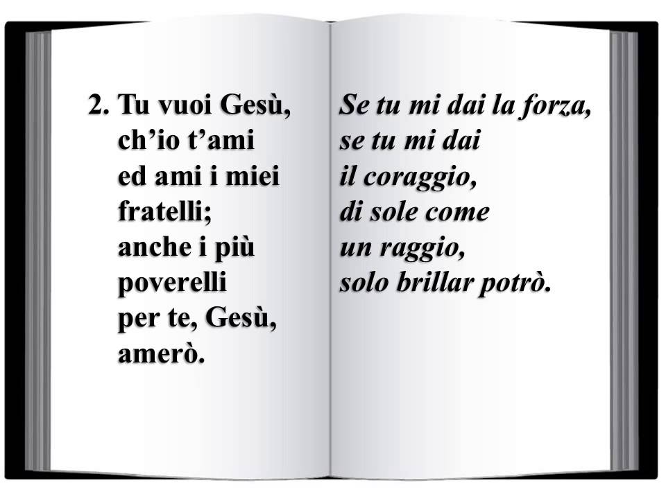 189 O mio Gesù, m'hai detto - Innario Chiesa Cristiana Avventista del