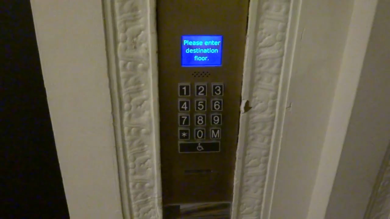 Otis Compass Traction Elevators at Westin St. Francis in San Francisco, CA.