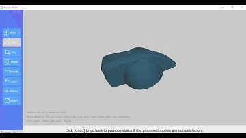 Revopoint POP II Non Textured Scan of a Chickenhead Knob Top