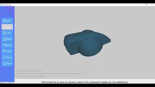 Revopoint POP II Non Textured Scan of a Chickenhead Knob Top screenshot 4