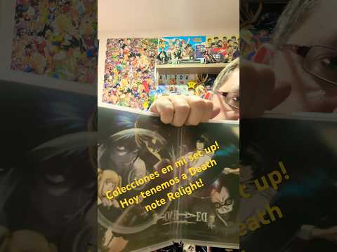 Colecciones en mi set up!Hoy tenemos la película de Death note:Relight! #otaconvic3 #deathnote