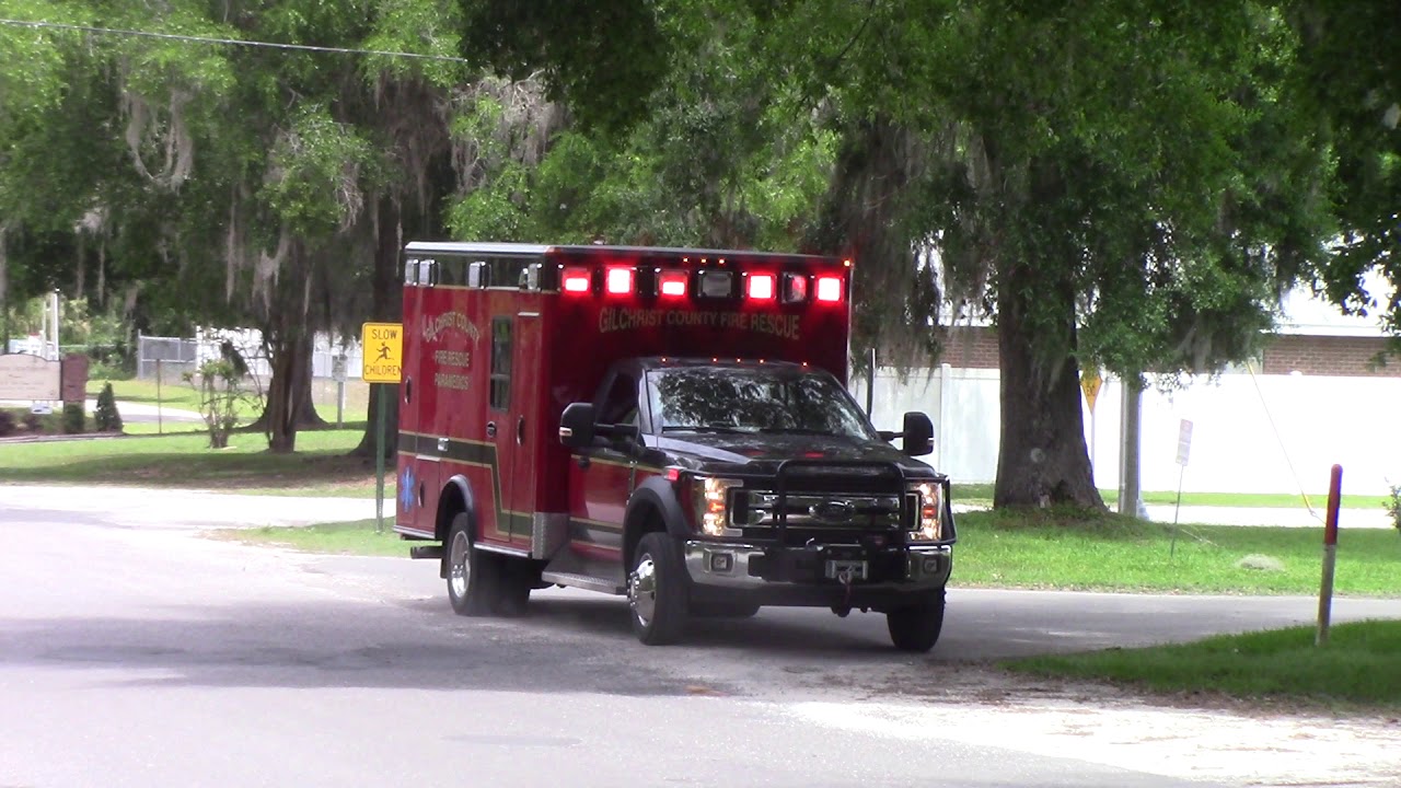 GILCHRIST COUNTY FIRE RESCUE MEDIC 2 RESPONDING YouTube