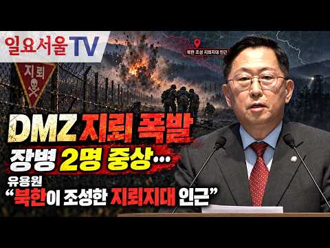 DMZ 지뢰 폭발, 장병 2명 중상... 유용원 "북한이 조성한 지뢰지대 인근"