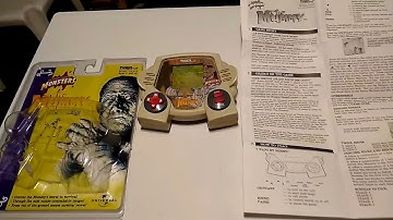Revisiting Universal Monsters: The Mummy Tiger Electronics Handheld LCD Game