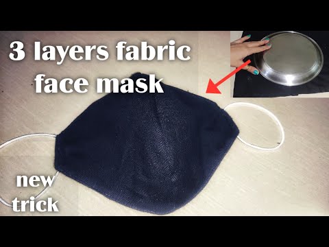 How to make fabric mask |fabric mask |corona virus safty mask