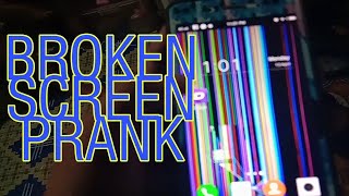 BROKEN SCREEN PRANK - She Got Really mad screenshot 3