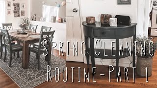 Spring Cleaning Routine Part 1 | Clean with me