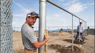 Full How the Pros Lay Out Heavy-Duty Chain Link Fence (Perfectly Straight) Guide