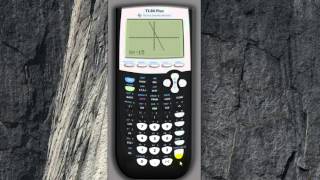 TI-84 Graphics Calculator lesson 4 - given X coordinate, find Y coordinate / display table of values