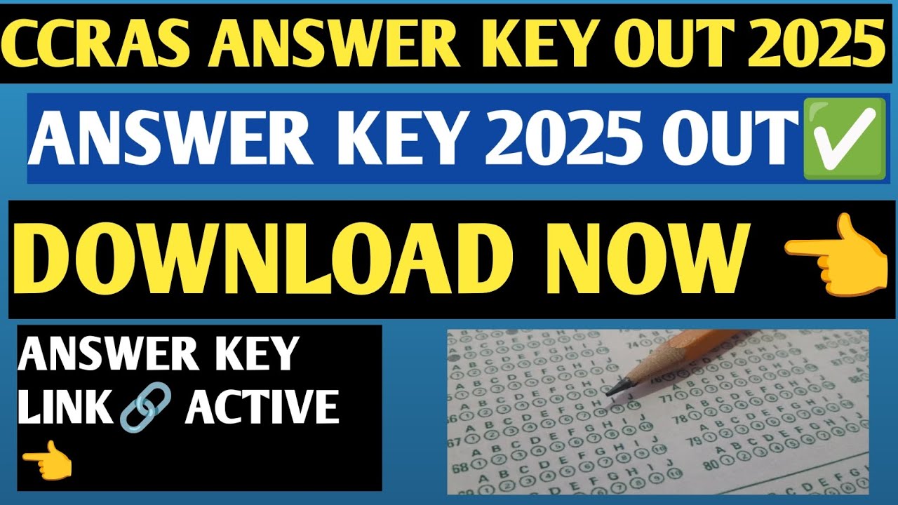 CCRAS ANSWER KEY OUT 2025✅! CCRAS ANSWER KEY 2025! HOW TO CHECK CCRAS ANSWER KEY! CCRAS ANSWER KEY
