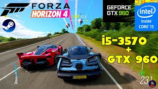 Forza Horizon 4 | Intel Core i5-3570  + GTX 960 2GB  + 8GB RAM | [1080p] + BEST Settings