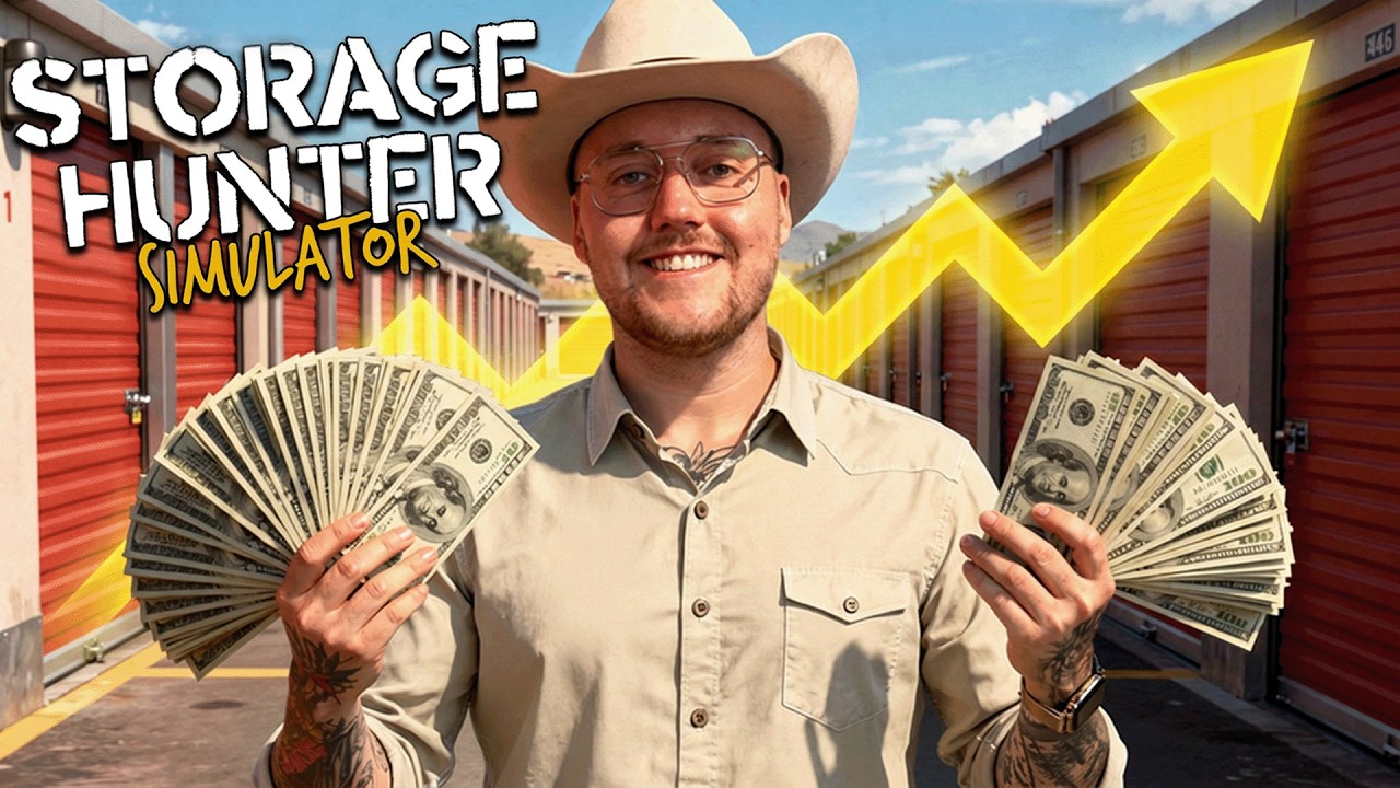 ZARBEX KAUFT MYSTERIÖSE GARAGEN! SCHROTT ODER JACKPOT? | ERSTES MAL Storage Hunter Simulator | UNCUT