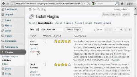 Wordpress 3.2 - How to  Place an Adsense Ad In Your Blog Post