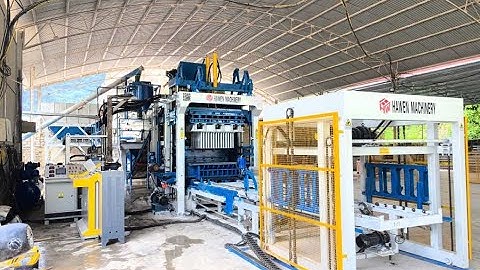 HAWEN Reliable QT12-15 Automatic Block Making Machine in Vietnam @hawenmachinery