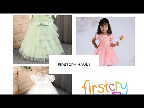 firstcry dresses for girls/red beautiful dress for girls/3-4year firstcry  dresses for girls #viral - YouTube