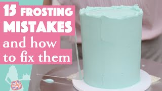 15 Frosting Mistakes You're Making And How To Fix Them! screenshot 1