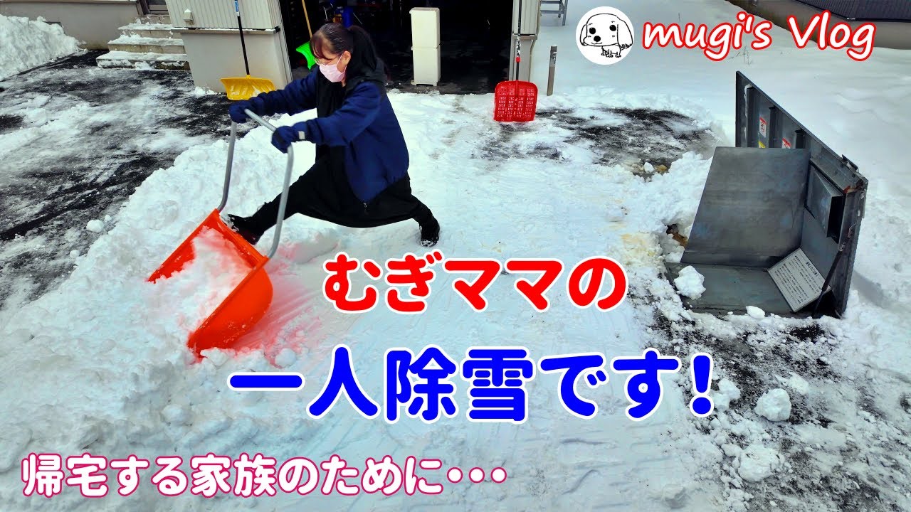 ママさんダンプほかまとめて　除雪職人のあなたへ 融雪機とママさんダンプを使った雪かき】帰宅する家族のために・・むぎ
