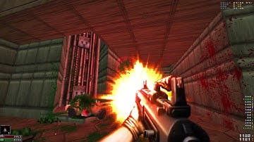 100 Lines (T) with Russian Overkill+Brutal Doom Monsters Only: MAP13