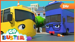 Buster's First Day At School | Go Gecko's Garage! | Go Buster | Kids Cartoons by Go Gecko's Garage! 26,803 views 1 month ago 2 hours, 1 minute