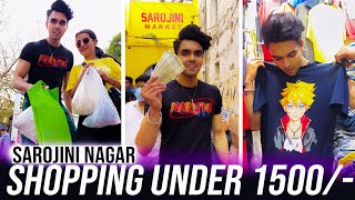 Sarojini Market shopping under 1500Rs/ Sarojini market vlog