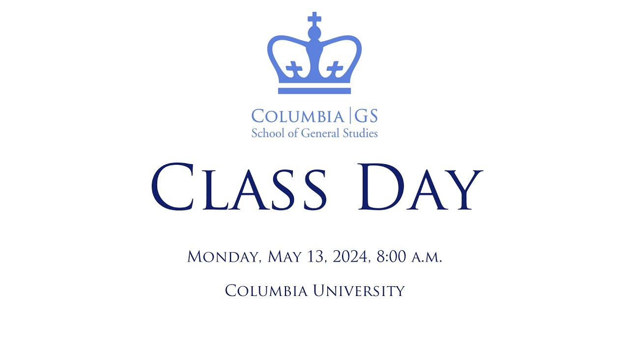 2024 School of General Studies Class Day