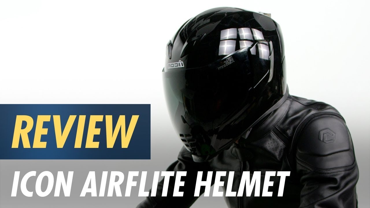 Icon® Airflite Quicksilver Full Face Motorcycle Helmet for Street Sport Riding